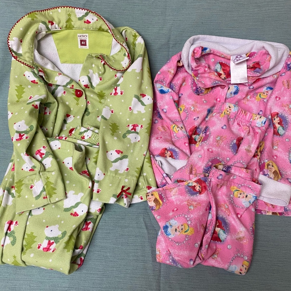 Two pros toddler PJs
